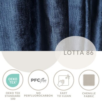 Tmavomodrá boxspring posteľ s úložným priestorom 160x200 cm Voyage – Maison de Rêve – Obrázok 3
