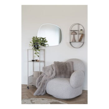 Svetlosivá poschodová kovová polica 35 cm Feira – House Nordic – Obrázok 3