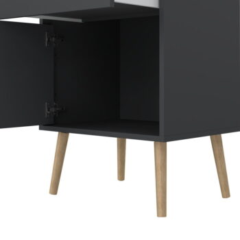 Antracitový nočný stolík Bodo – Tvilum - Image 6