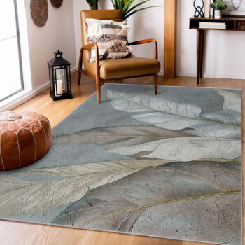 Zeleno-sivý prateľný behúň 80x200 cm Dusty Leaves – Mila Home - Image 11