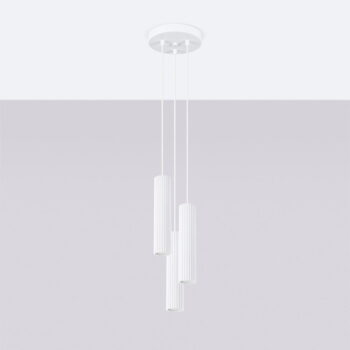 Biele závesné svietidlo ø 19,5 cm Gleam – Nice Lamps – Obrázok 7