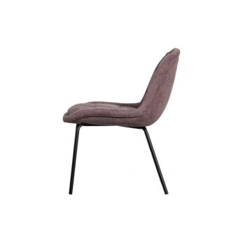Zamatové jedálenské stoličky v levanduľovej farbe v súprave 2 ks Crate – BePureHome - Image 3