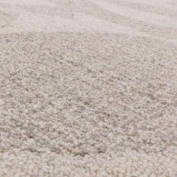 Krémovobiely ručne tkaný vlnený koberec 160x230 cm Loxley – Asiatic Carpets - Image 2