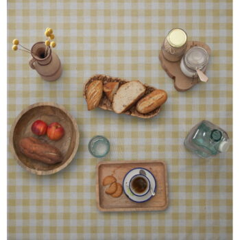 Obrus ​​Really Nice Things Yellow Vichy, 140 x 200 cm – Obrázok 3