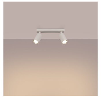 Krémové stropné svietidlo 6x30 cm Etna – Nice Lamps - Image 6