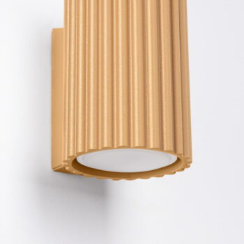 Nástenné svietidlo v zlatej farbe Gleam – Nice Lamps - Image 10