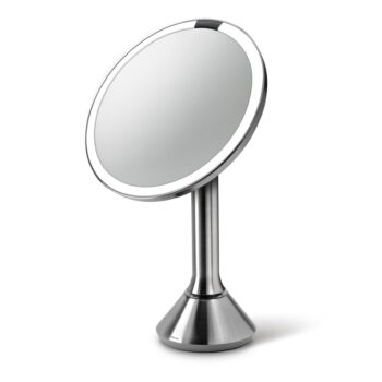 Kozmetické zrkadlo s osvetlením/zväčšovacie (5x) ø 20 cm Sensor – simplehuman – Obrázok 10