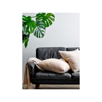 Svetlohnedý pléd z organickej bavlny Södahl Infinity, 130 x 170 cm – Obrázok 2