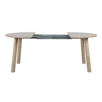 Rozkladací jedálenský stôl WOOOD Lange, ⌀ 120 cm - Image 3