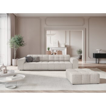 Svetlosivá pohovka 244 cm Chicago – Cosmopolitan Design – Obrázok 5
