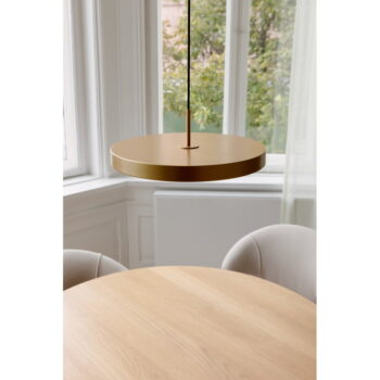 LED závesné svietidlo v zlatej farbe s kovovým tienidlom ø 43 cm Asteria Medium – UMAGE - Image 2