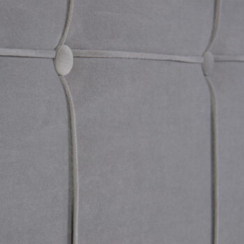 Sivé čelo postele 180x64 cm – Ixia – Obrázok 3
