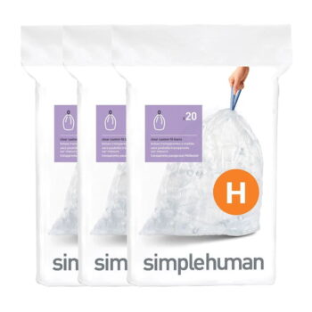 Sťahovacie vrecia na odpadky v súprave 60 ks 35 l H – simplehuman - Image 3