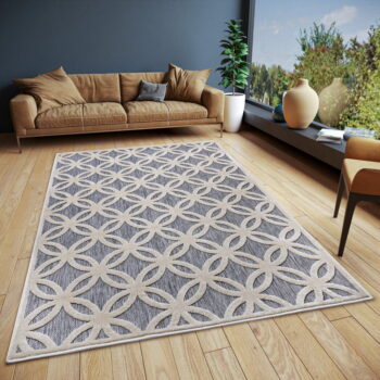 Sivý koberec 160x235 cm Iconic Circle – Hanse Home – Obrázok 2