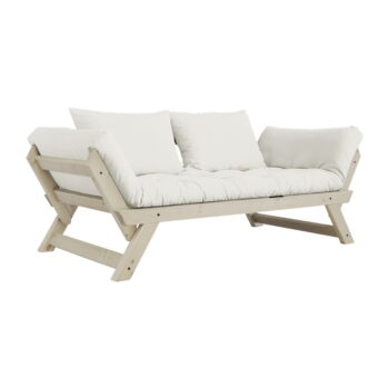 Rozkladacia pohovka so svetlobéžovým poťahom Karup Design Bebop Natural/Natural - Image 11
