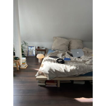 Dvojlôžková posteľ z borovicového dreva s roštom 140x200 cm Japan – Karup Design - Image 7