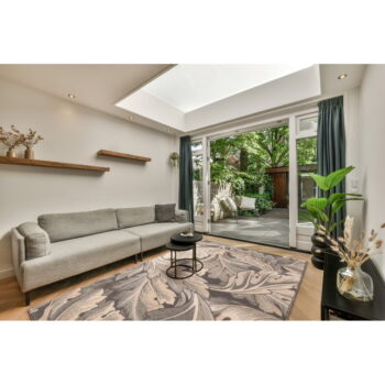Sivo-béžový vlnený koberec 160x240 cm Thea anthracite – Agnella – Obrázok 2