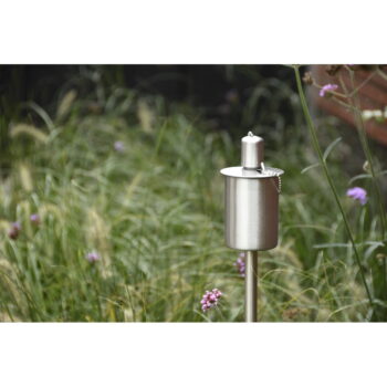 Kovová olejová lampa (výška 116 cm) – Esschert Design – Obrázok 2