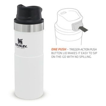 Biela termoska 470 ml – Stanley - Image 7