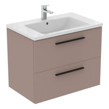 Sivobéžová závesná skrinka pod umývadlo 80x63 cm i.Life B – Ideal Standard - Image 9