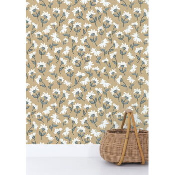 Detská tapeta 10 m x 50 cm Dancing Daisies – Lilipinso – Obrázok 2