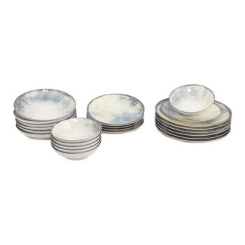24-dielna súprava porcelánového riadu Güral Porselen Denim - Image 3