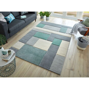 Zeleno-sivý koberec Flair Rugs Cosmos, 200 x 290 cm - Image 2