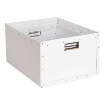 Biele kartónové úložné boxy v súprave 3 ks Ture – Bigso Box of Sweden - Image 9