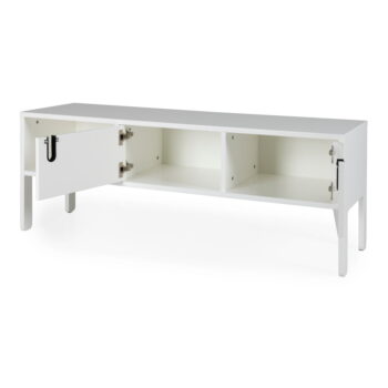 Biely TV stolík Tenzo Uno, šírka 137 cm - Image 4