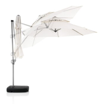 Biely slnečník ø 350 cm Numana – Tomasucci - Image 4