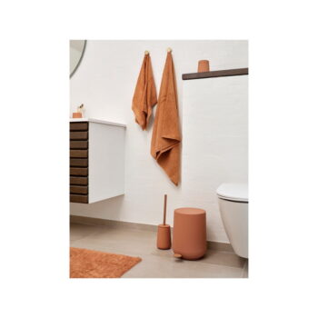 Oranžový nášľapný plastový odpadkový kôš 3 l Nova One – Zone - Image 5