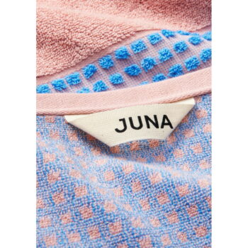 Modro-ružová froté osuška z Bio bavlny 70x140 cm Check – JUNA – Obrázok 9