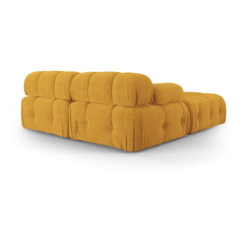 Rohová pohovka v horčicovej farbe Ferento – Cosmopolitan Design - Image 10