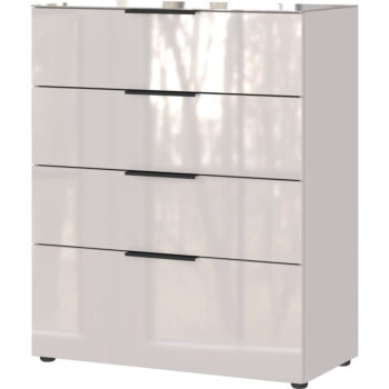 Krémová vysoká komoda 83x102 cm Oakland – Germania - Image 3