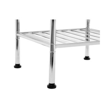 Kúpeľňový regál v striebornej farbe 34x80 cm – Premier Housewares - Image 6