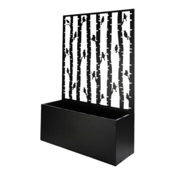 Kovový kvetináč s oporou - Esschert Design – Obrázok 2