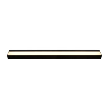 Matne čierne LED nástenné svietidlo (dĺžka 90 cm) Rocco - Trio - Image 3
