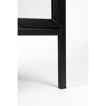 Čierna vinotéka z jedľového dreva na 10 fliaš, 52x103 cm Rob - White Label - Image 10