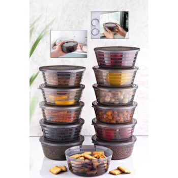 Potravinové škatuľky v súprave 12 ks – Hermia – Obrázok 3