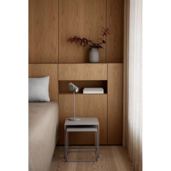 Svetlosivé kovové konferenčné stolíky v súprave 2 ks 40x40 cm Fera – Blomus – Obrázok 2