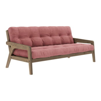 Ružová rozkladacia pohovka 190 cm Grab Carob – Karup Design - Image 2
