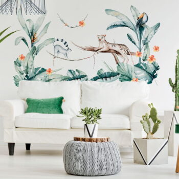 Dekoratívne samolepky na stenu Ambiance Tropical - Image 3