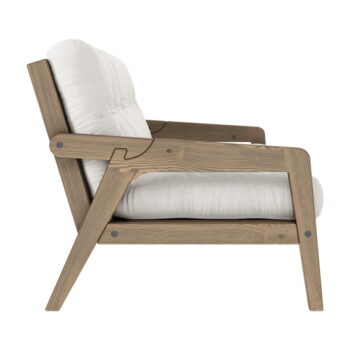 Biela rozkladacia pohovka 204 cm Grab - Karup Design - Image 6