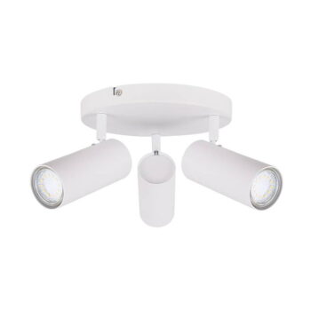 Biele kovové stropné svietidlo Colly - Candellux Lighting