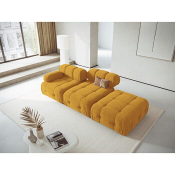 Leňoška v horčicovej farbe Ferento – Cosmopolitan Design – Obrázok 2