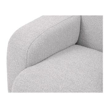 Svetlosivá rohová pohovka z textílie bouclé (pravý roh) Molino – Micadoni Home - Image 6