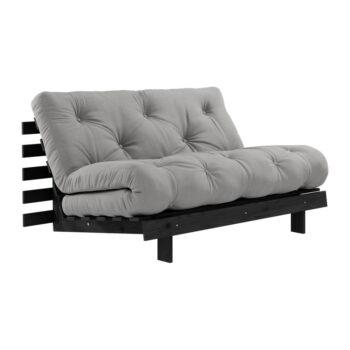 Sivá rozkladacia pohovka 140 cm Roots Black Night – Karup Design - Image 2