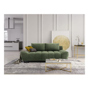 Zelená trojmiestna rozkladacia pohovka Windsor & Co Sofas Cumulus - Image 7