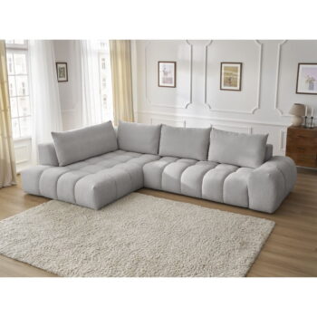 Svetlosivá rohová pohovka Everest – Bobochic Paris – Obrázok 2