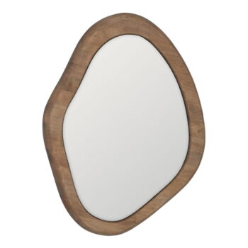 Nástenné zrkadlo s dreveným rámom 52,5x59,5 cm Rona – Ixia - Image 2